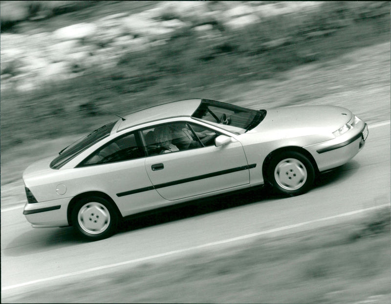The Opel Calibra - Vintage Photograph