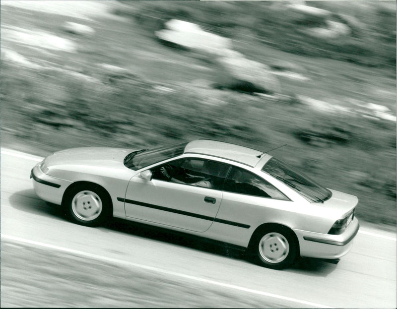 Cars: Opel Calibra - Vintage Photograph