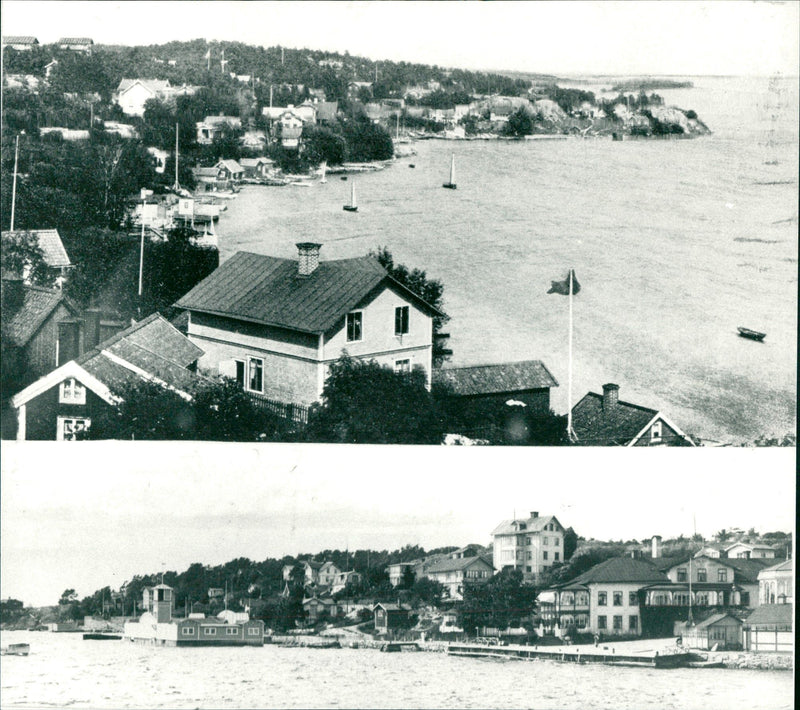 DALALRO SKANS SIGNED NATURE SWEDEN MAGAZINE DALARI - Vintage Photograph