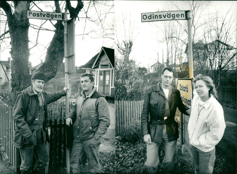 1988 DALALRO SKANS SIGNED NATURE OTHER SWEDEN ASAGU DALAROS - Vintage Photograph