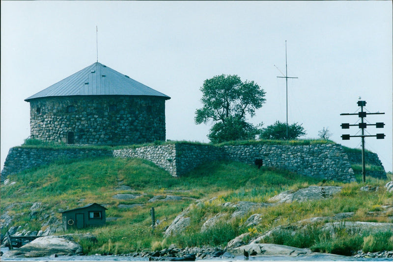 1991 DALALRO SKANS SIGNED NATURE SWEDEN SHAUS DALARO PHOTO - Vintage Photograph