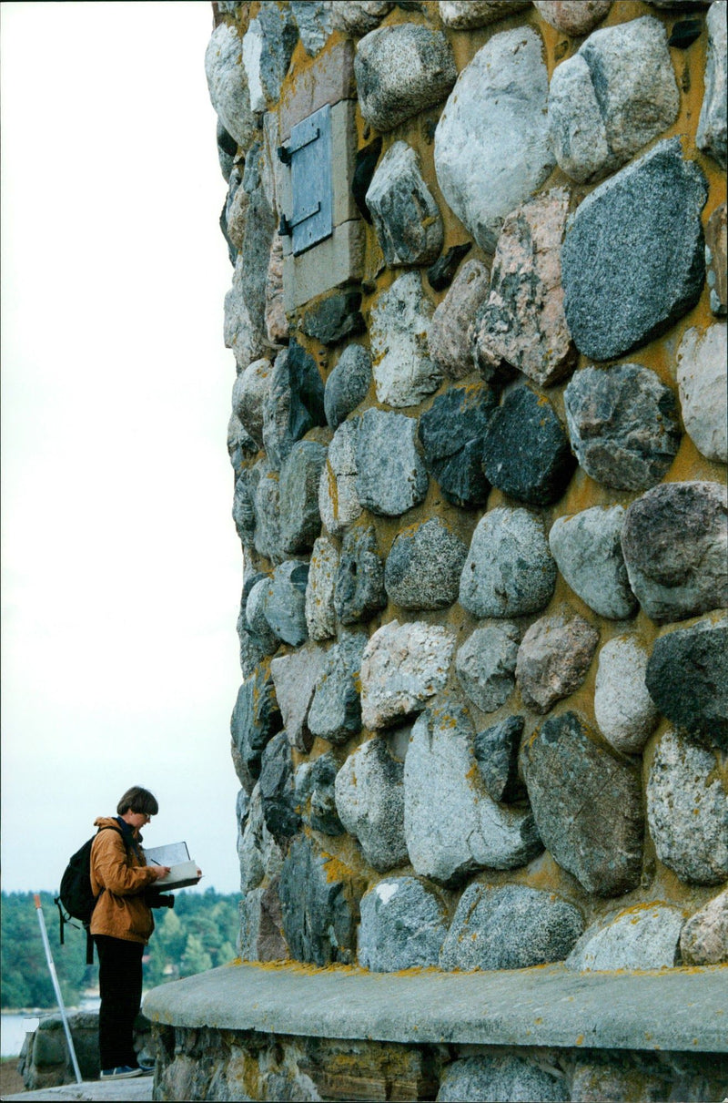 1992 DALALRO SKANS SIGNED NATURE PHOTO DELEROSKOUS - Vintage Photograph