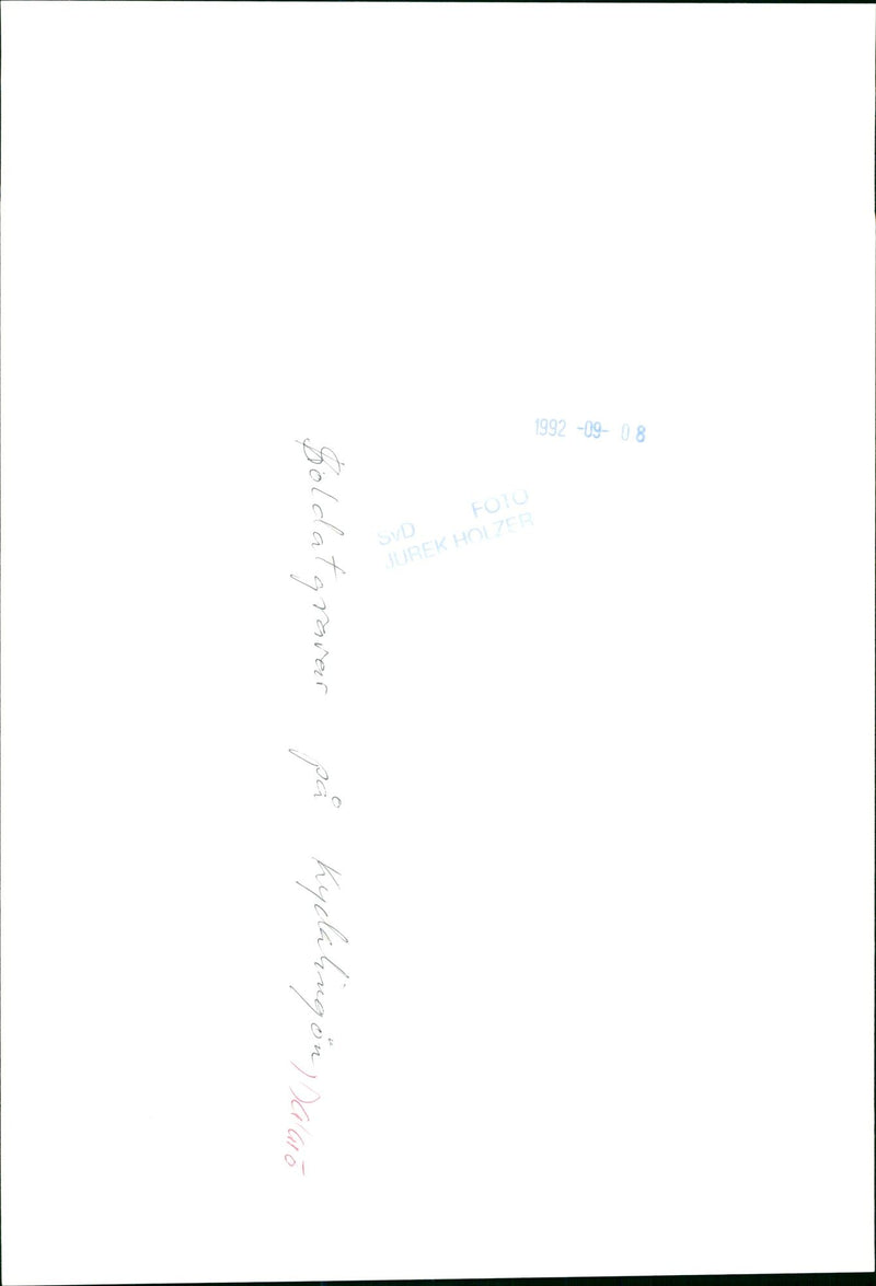 1992 DALALRO SKANS SIGNED NATURE YES SOLDIER RAVE PHOTO CHE KYOLALING JURECH - Vintage Photograph