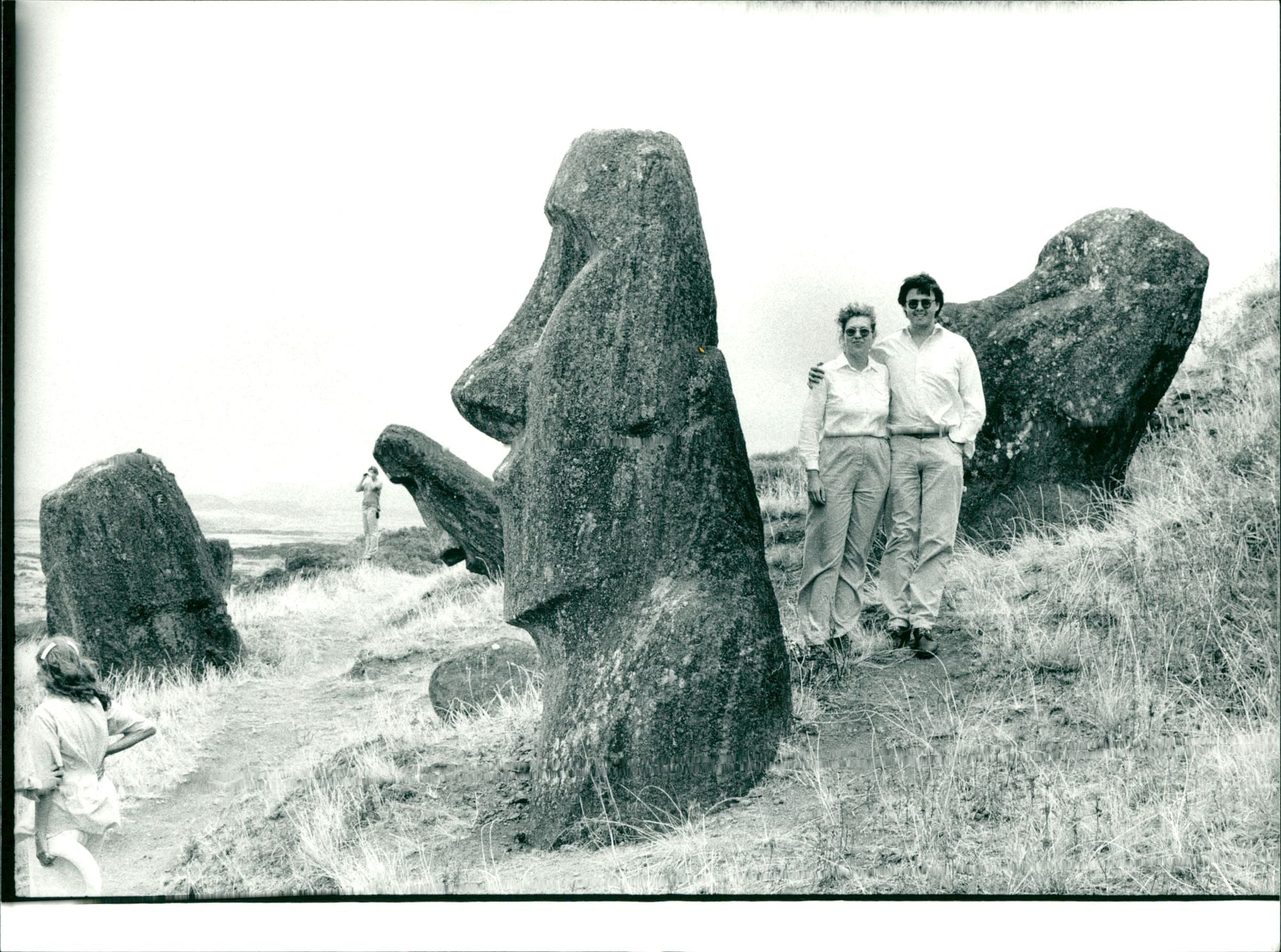 Easter Island - Vintage PH๏τograph