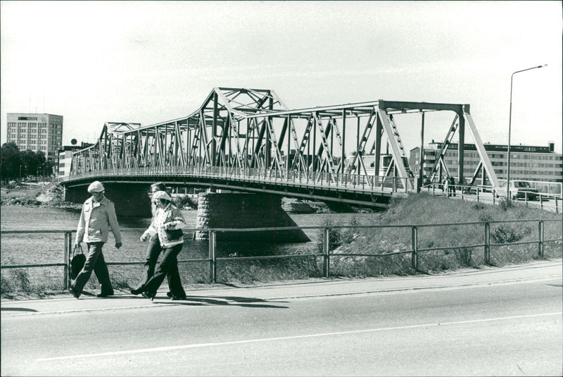 The Bridge Over The Torne River - Vintage Photograph