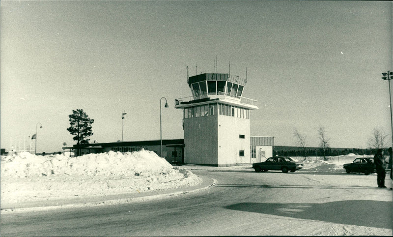 Kiruna Airport - Vintage Photograph