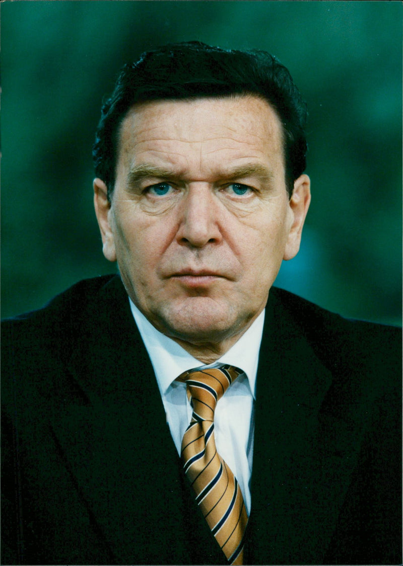 Gerhard Schröder - Vintage Photograph