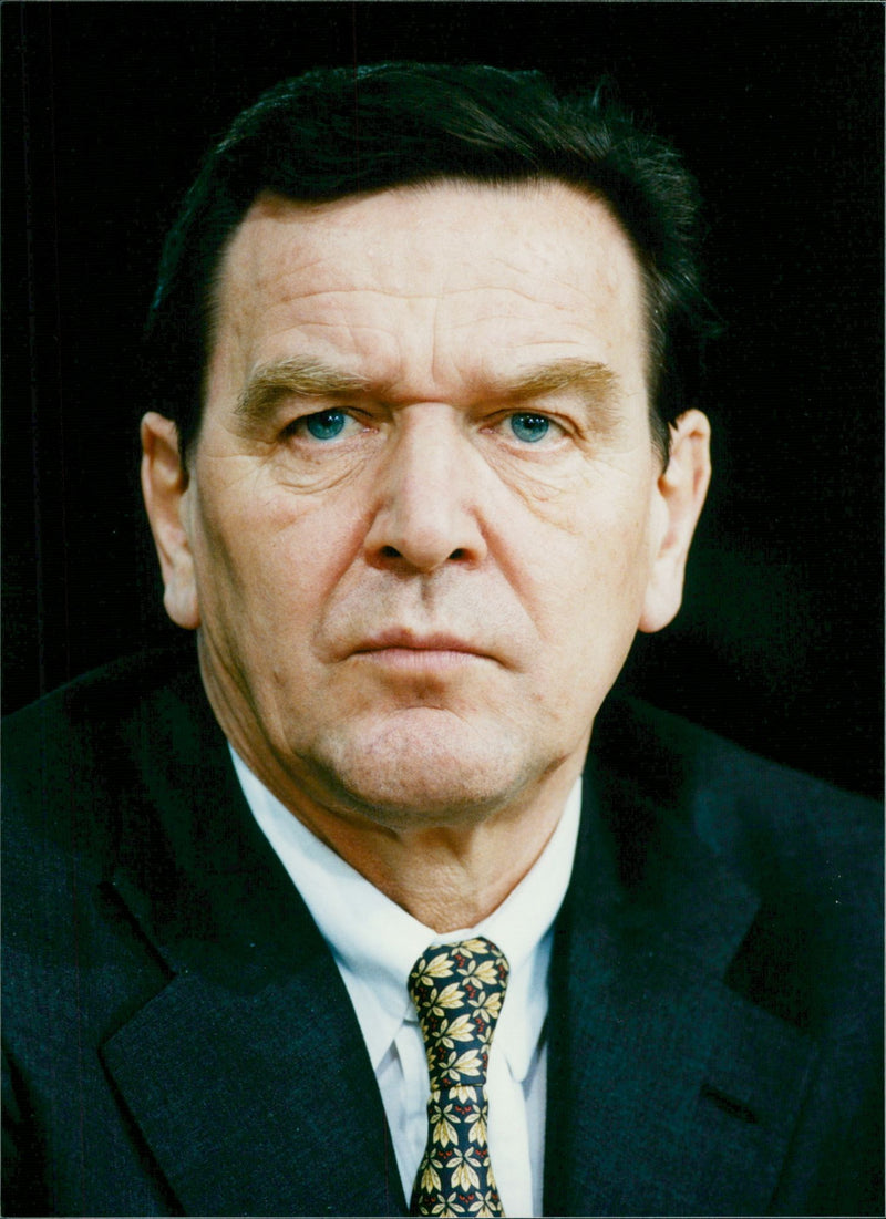 Gerhard Schröder - Vintage Photograph