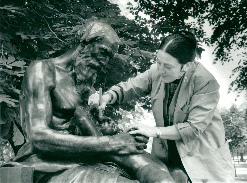 Sculpture - Vintage Photograph