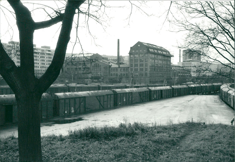 Stockholm South Station - Vintage Photograph