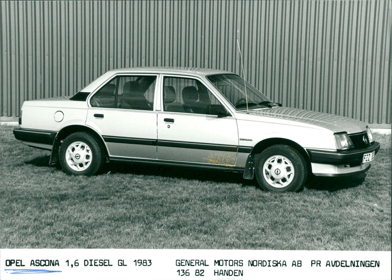 Cars Collection: Opel Ascona - Vintage Photograph