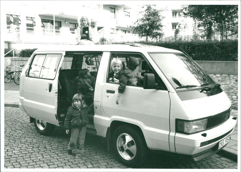 Toyota F Model Type 1986. - Vintage Photograph