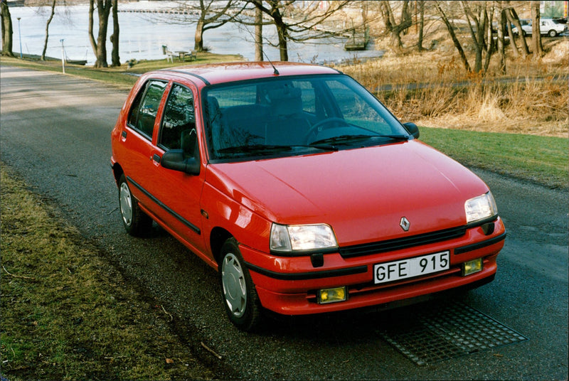 The Renault Clio - Vintage Photograph