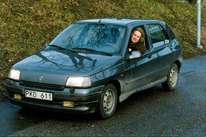 The Renault Clio - Vintage Photograph