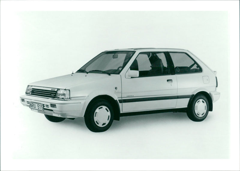 Nissan Micra Exclusive 1988 - Vintage Photograph