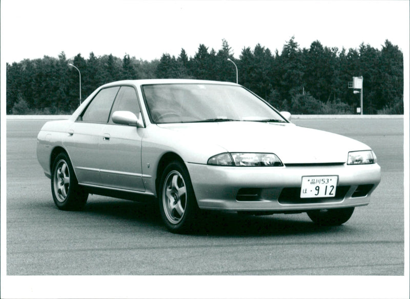 Nissan cars 1990 - Vintage Photograph