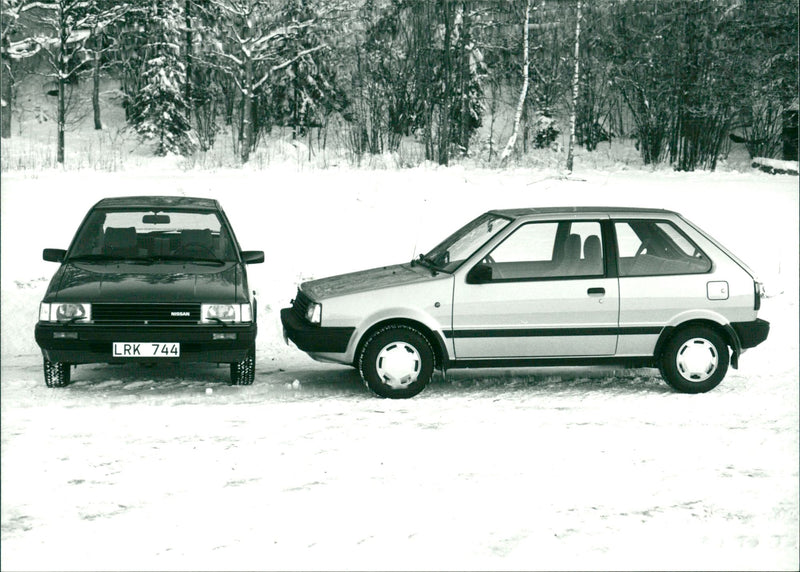 Nissan cars - Vintage Photograph