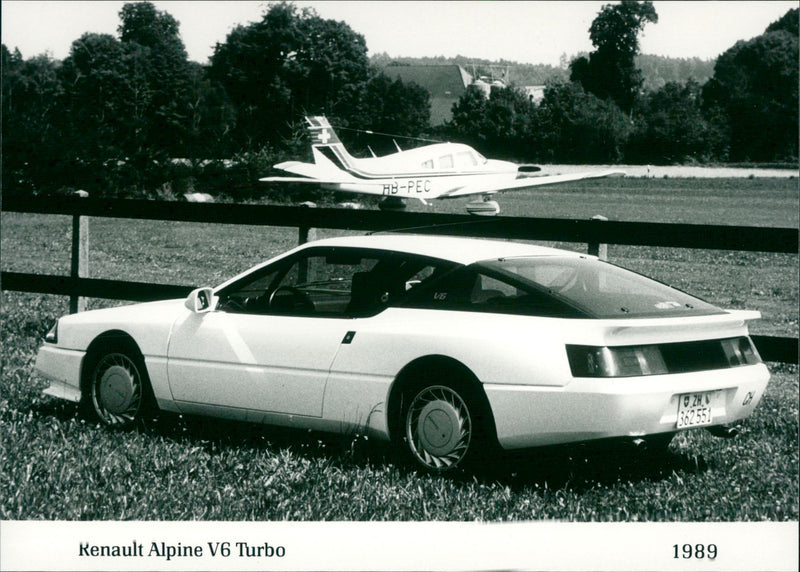 Renault Alpine V6 Turbo - Vintage Photograph