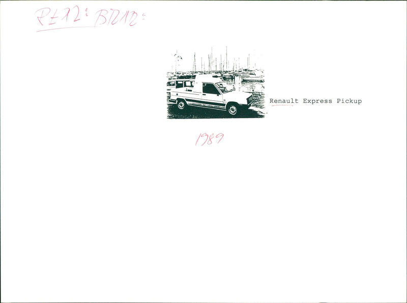 Renault Express Pickup - Vintage Photograph