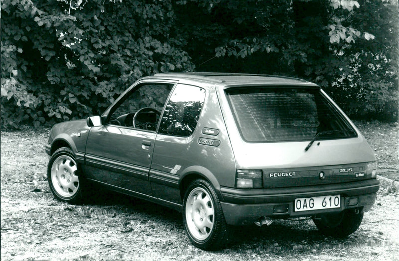 Peugeot 205 GTI - Vintage Photograph