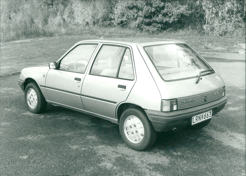 Peugeot 205 - Vintage Photograph