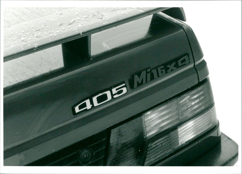 Peugeot 405 - Vintage Photograph