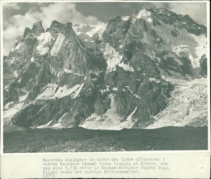 CAUCASUS (Landscape of the Soviet Union) - Vintage Photograph