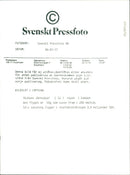 SJ (National Railways) - model of train - Vintage Photograph