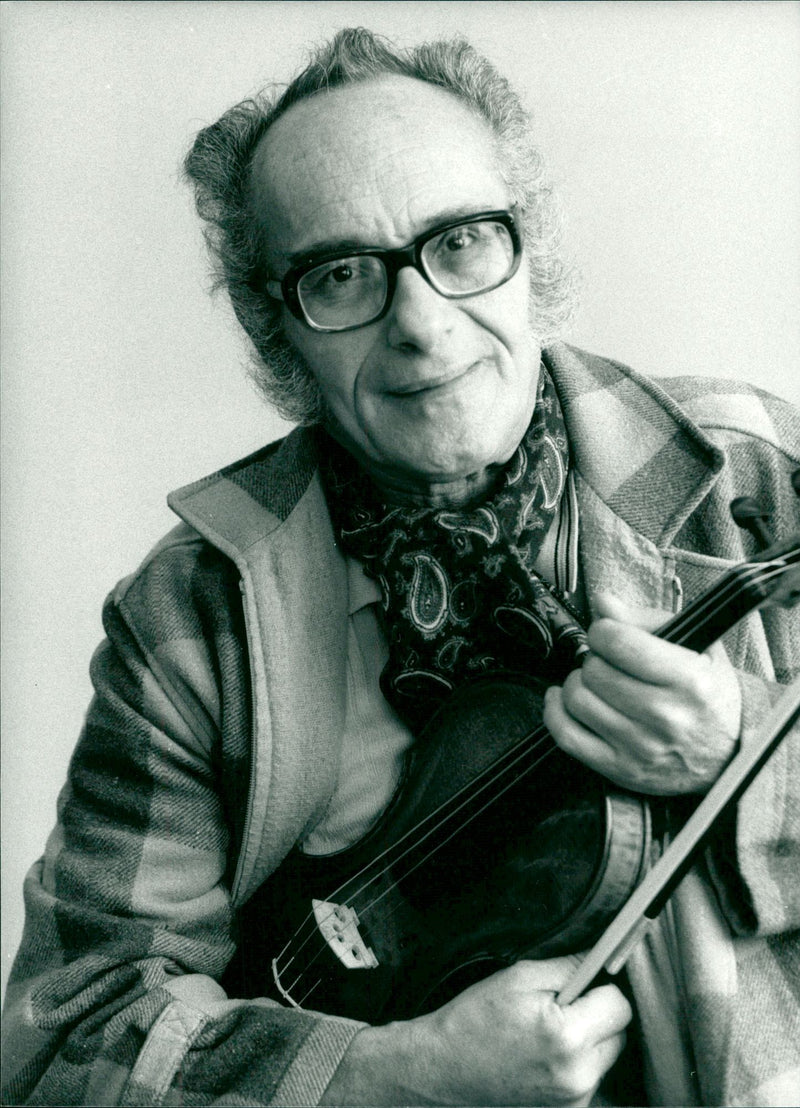 Lucian Savin, musician - Vintage Photograph