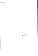 Anders Åberg with Giotto's Bell Tower model - Vintage Photograph