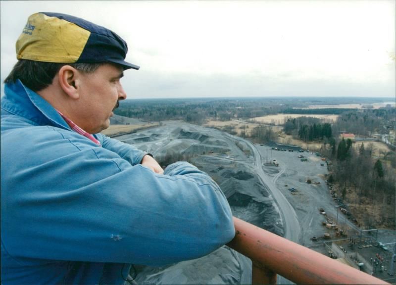 Worker at Dannemora mine - Vintage Photograph