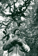 Ronny Carlsson in Hansta nature reserve - Vintage Photograph