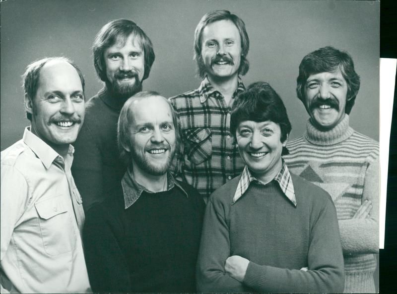Ingmar Nordströms Dansband - Vintage Photograph