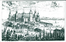 Model drawing from the 1700s by LÃ¤ckck Castle designed by Erik Dahlbergh - Vintage Photograph