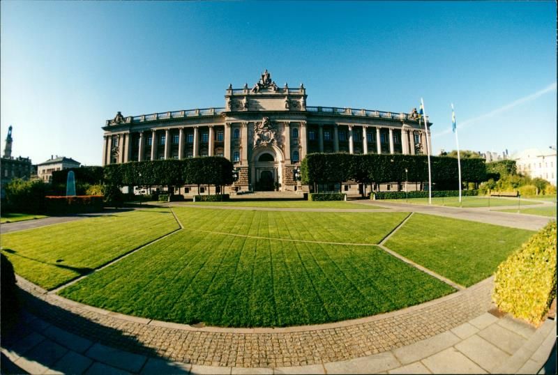 The Parliament House (from 1983 on Helgeands Holmen) - Vintage Photograph