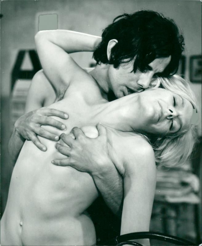 Gio PetrÃ Â©, actor and Julian Mateos from the movie "The Erotic" - Vintage Photograph