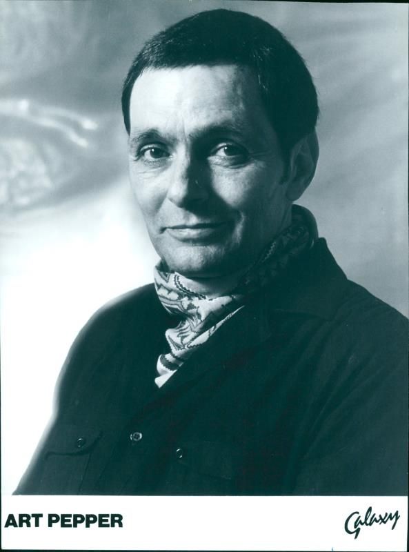 Jazz musician Art Pepper - Vintage Photograph