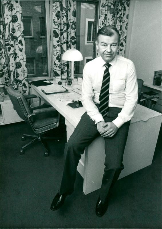 Jan Sparr, Head of Volvo Foods - Vintage Photograph