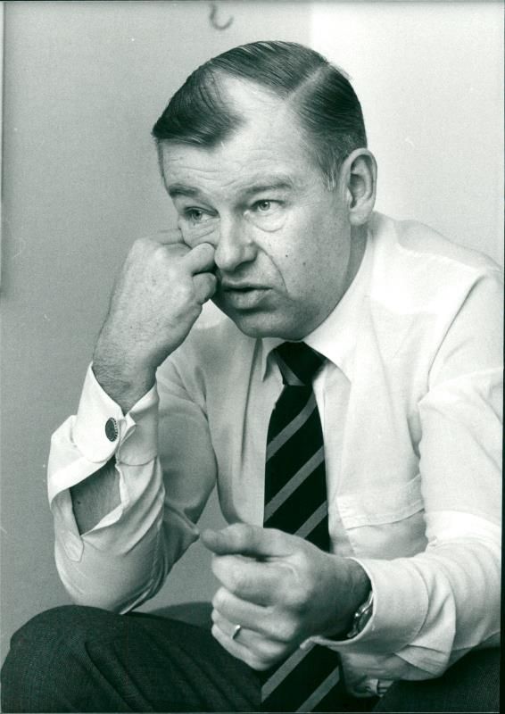 Jan Sparr, Head of Volvo Foods - Vintage Photograph