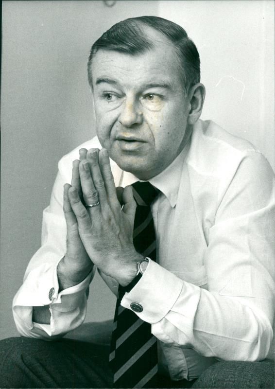 Jan Sparr, Head of Volvo Foods - Vintage Photograph