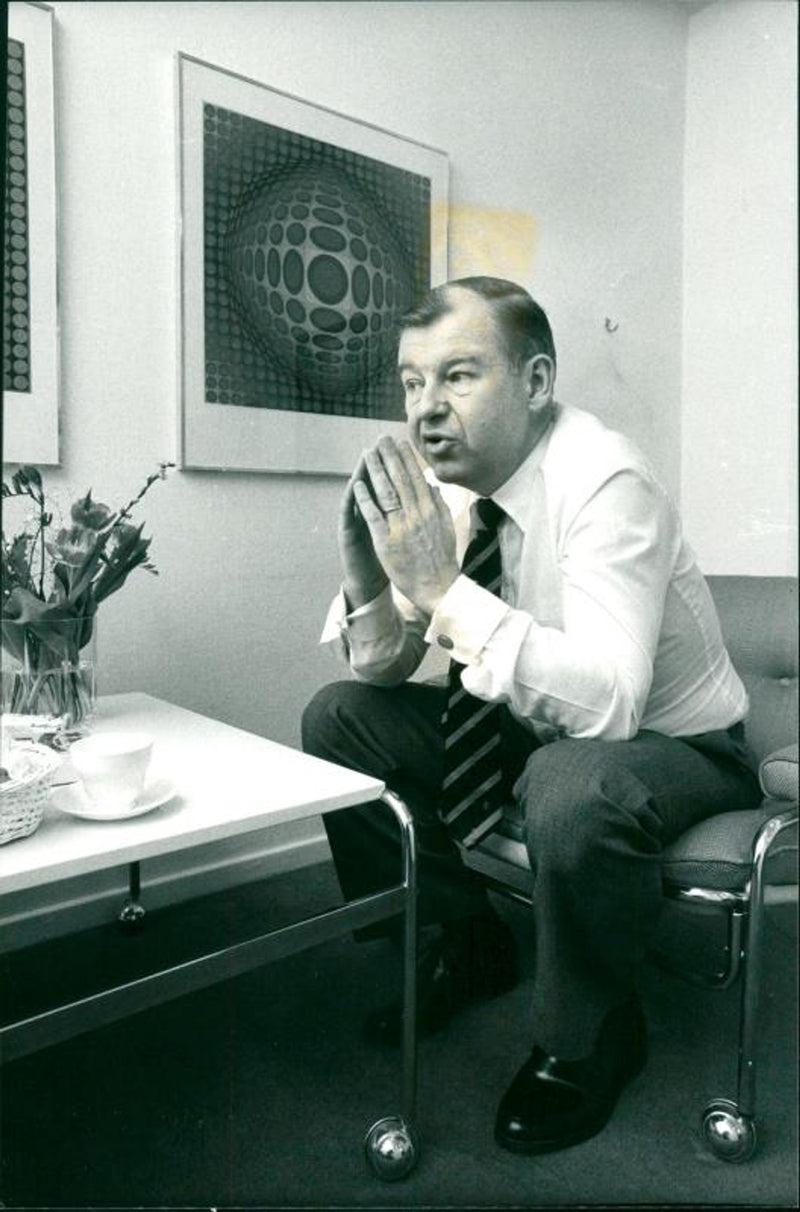 Jan Sparr, Head of Volvo Foods - Vintage Photograph