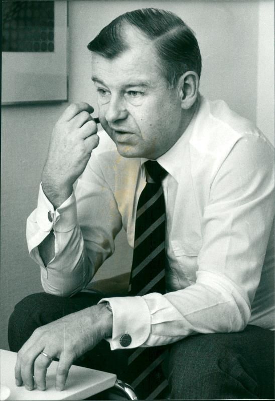 Jan Sparr, Head of Volvo Foods - Vintage Photograph