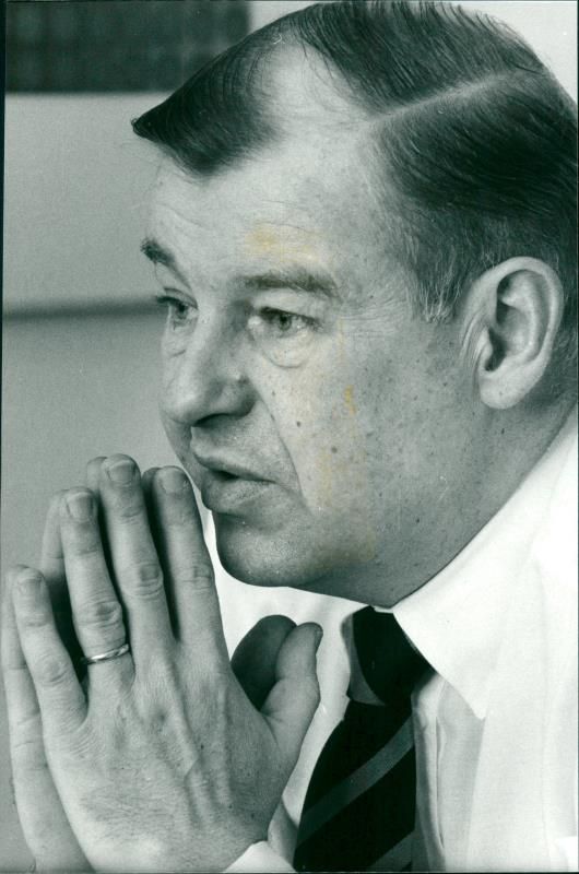 Jan Sparr, Head of Volvo Foods - Vintage Photograph