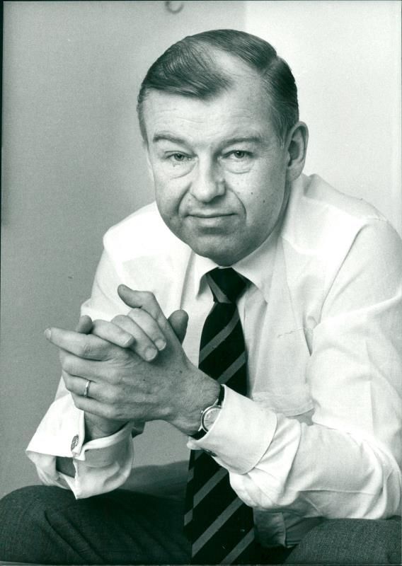 Jan Sparr, Head of Volvo Foods - Vintage Photograph