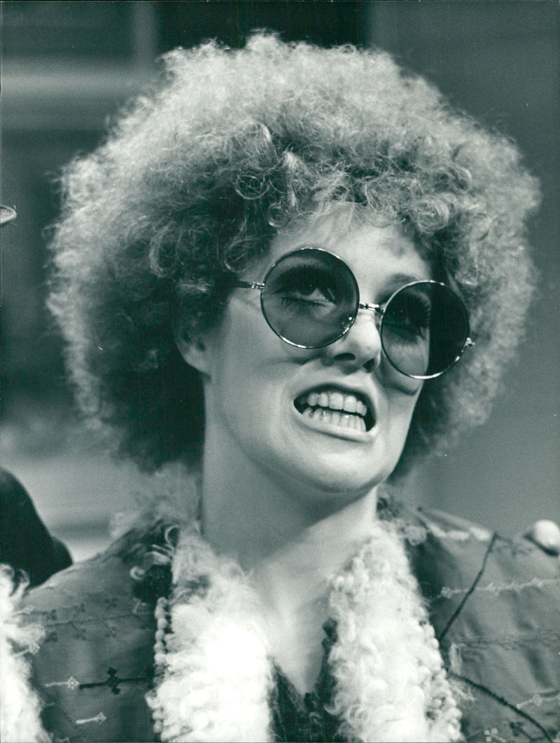 Lynn Redgrave as Alex in the play "The Chinaman" at London's Garrick Theater - Vintage Photograph