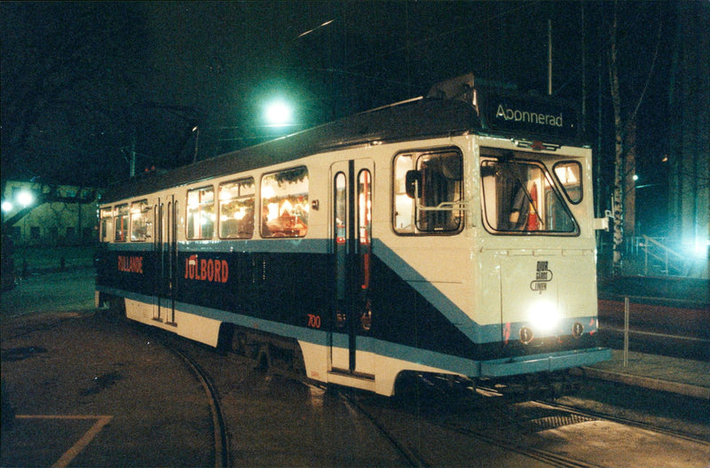 Trams - Vintage Photograph