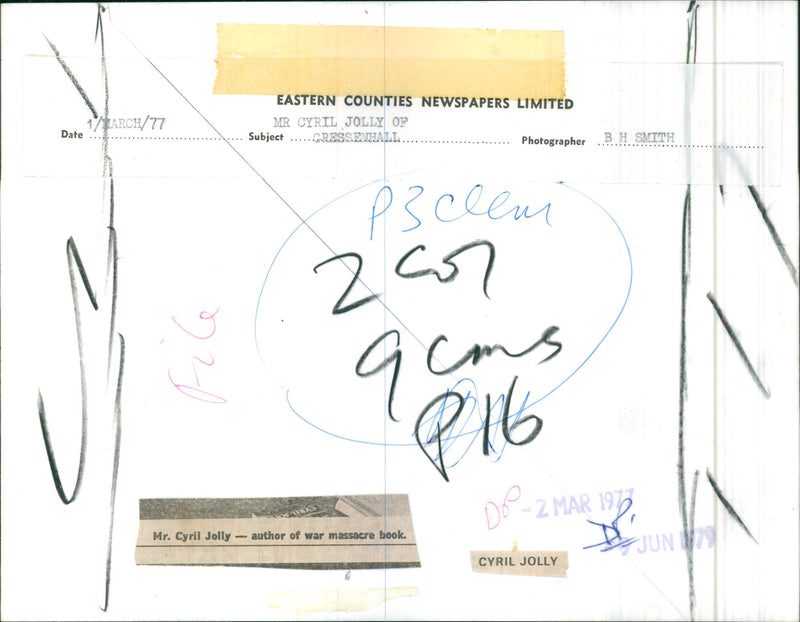 Cyril Jolly - Vintage Photograph