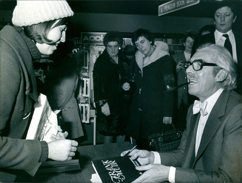 1976 VISIT WRITER - Vintage Photograph