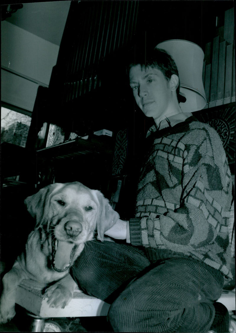 DAVID MUSIC ENGLISH - Vintage Photograph