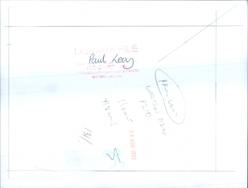 WRITER PAUL SERIES - Vintage Photograph